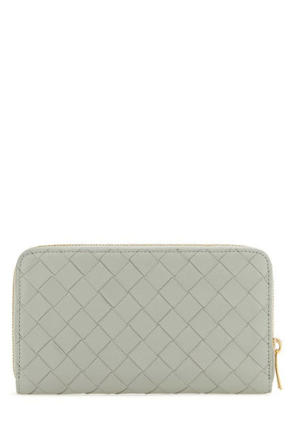 BOTTEGA VENETA | Light grey nappa leather wallet