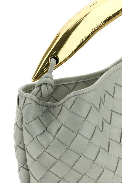 BOTTEGA VENETA | Light grey leather Sardine handbag
