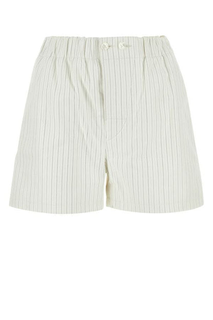 BOTTEGA VENETA | Printed leather shorts