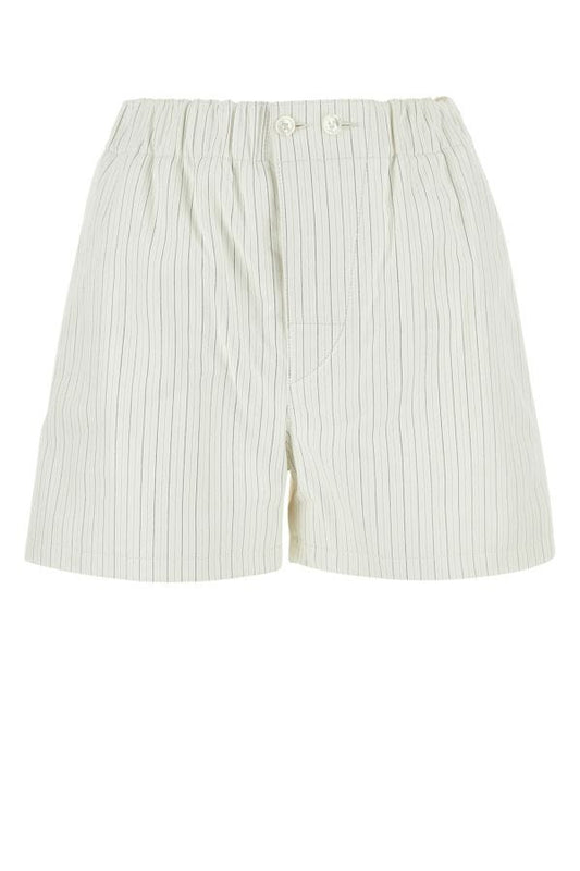 BOTTEGA VENETA | Printed leather shorts