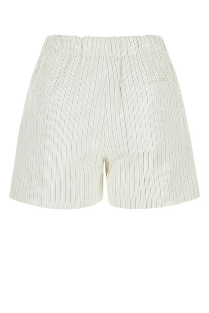 BOTTEGA VENETA | Printed leather shorts