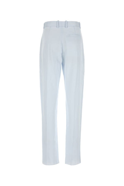 BOTTEGA VENETA | Pastel light-blue twill pant