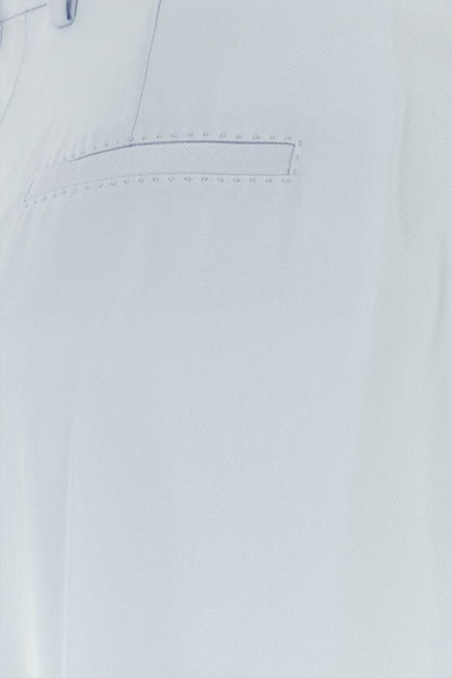 BOTTEGA VENETA | Pastel light-blue twill pant