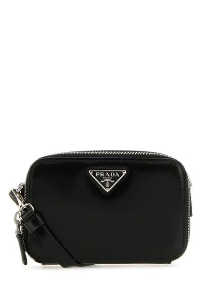 PRADA | ブラックレザークロスボディバッグ