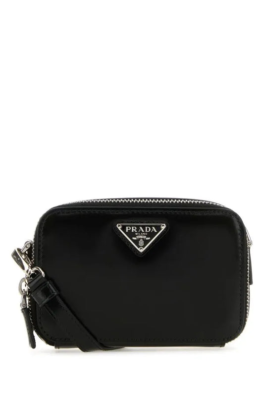 PRADA | ブラックレザークロスボディバッグ