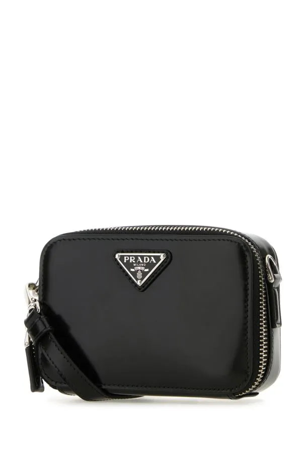 PRADA | ブラックレザークロスボディバッグ