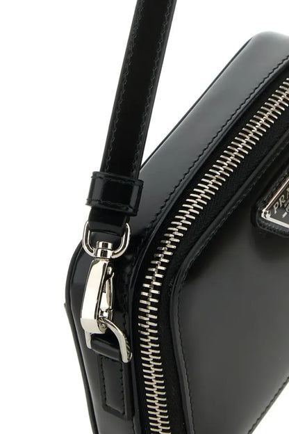 PRADA | ブラックレザークロスボディバッグ