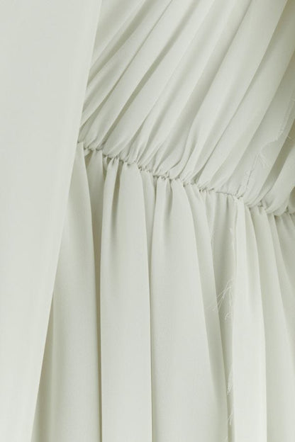 BALENCIAGA | White crepe All In dress