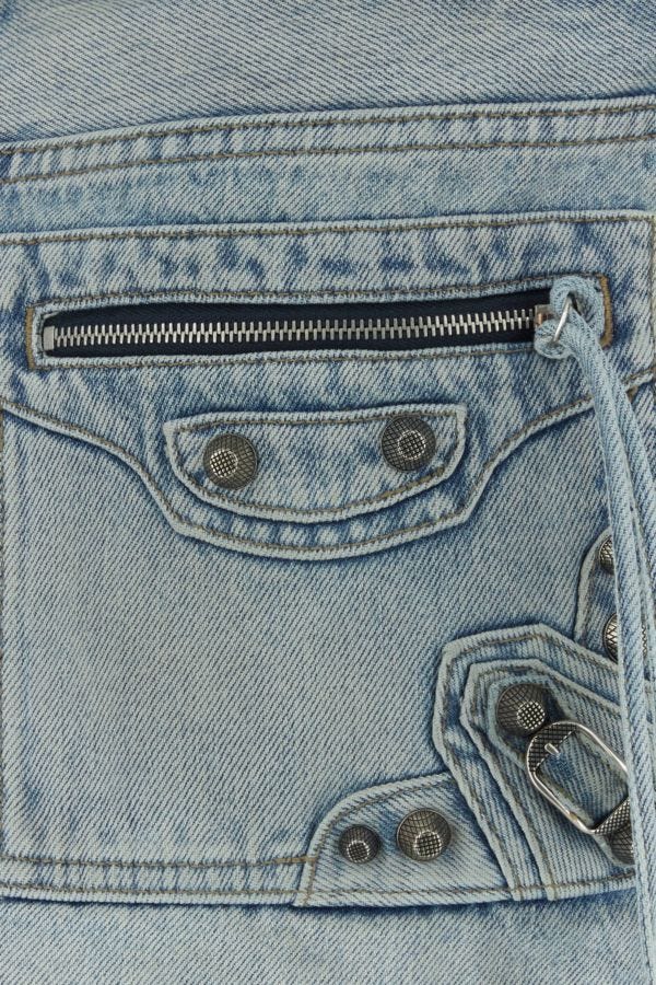 BALENCIAGA | Denim Cagole mini skirt