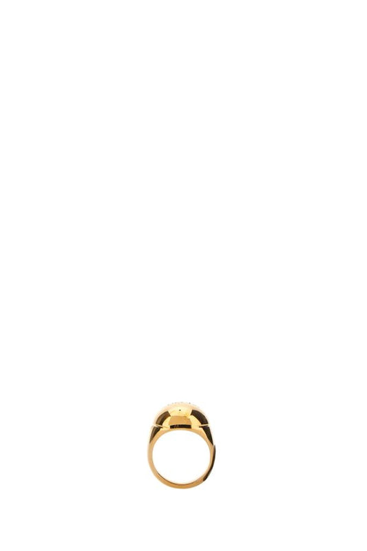 VERSACE | Golden metal ring