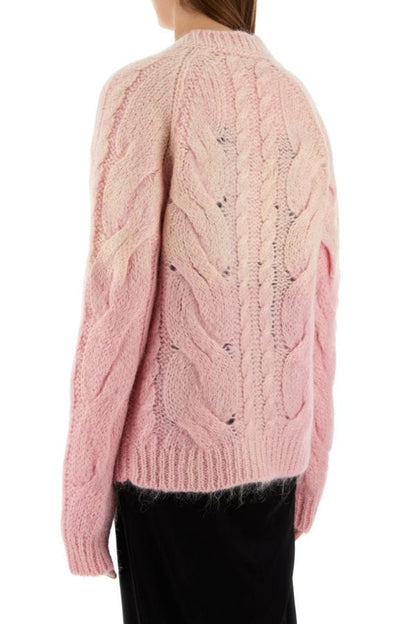 MAISON MARGIELA | Pink mohair blend cardigan