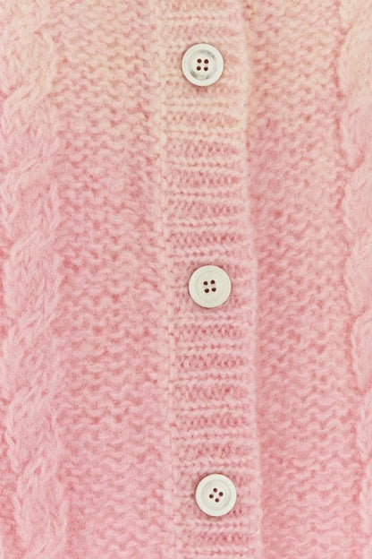 MAISON MARGIELA | Pink mohair blend cardigan