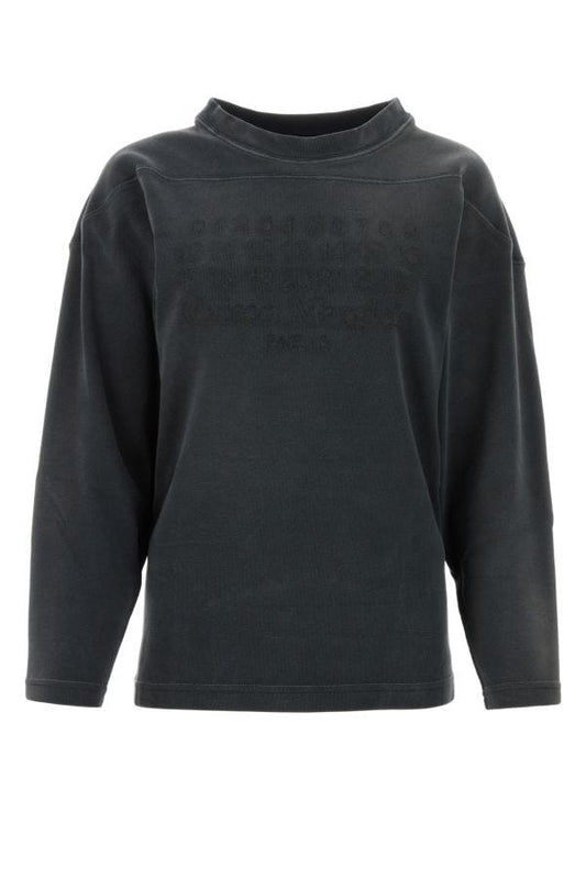 MAISON MARGIELA | Slate cotton sweatshirt
