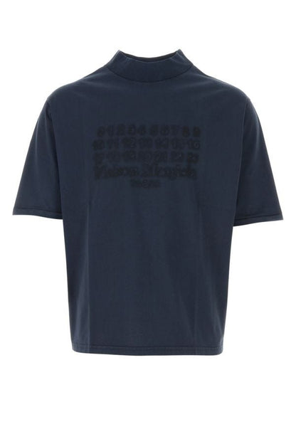 MAISON MARGIELA | Navy blue cotton t-shirt