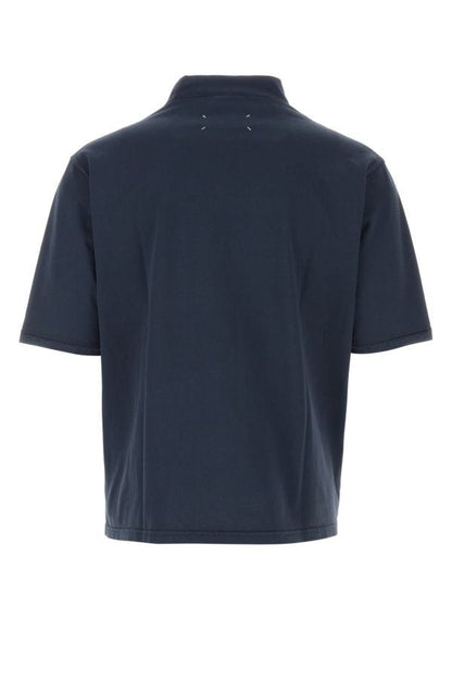 MAISON MARGIELA | Navy blue cotton t-shirt