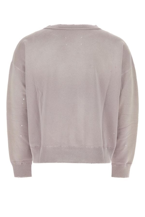 MAISON MARGIELA | Antiqued pink cotton sweatshirt