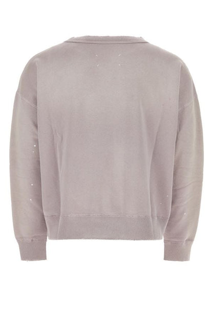 MAISON MARGIELA | Antiqued pink cotton sweatshirt