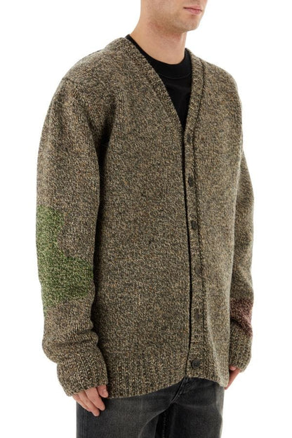MAISON MARGIELA | Multicolor wool blend cardigan