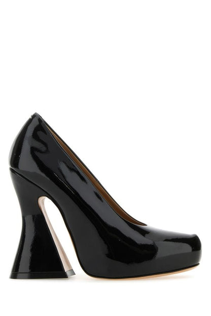 MAISON MARGIELA | Black leather Sketch pumps