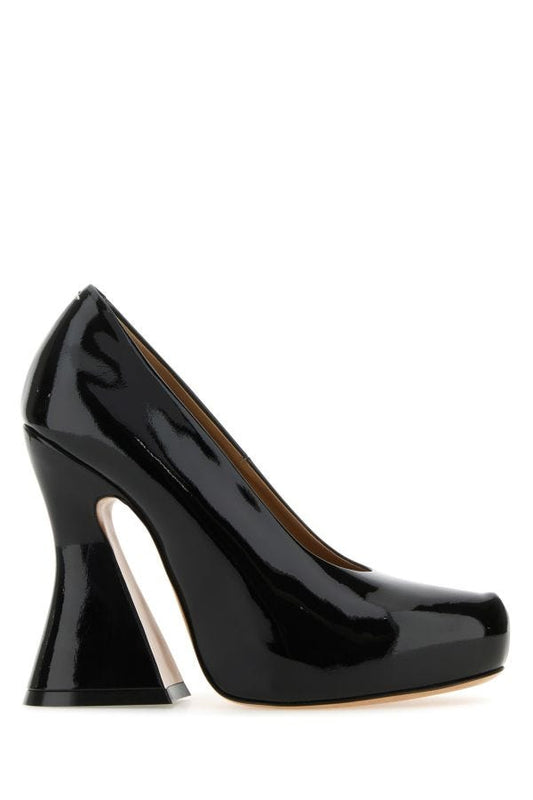 MAISON MARGIELA | Black leather Sketch pumps