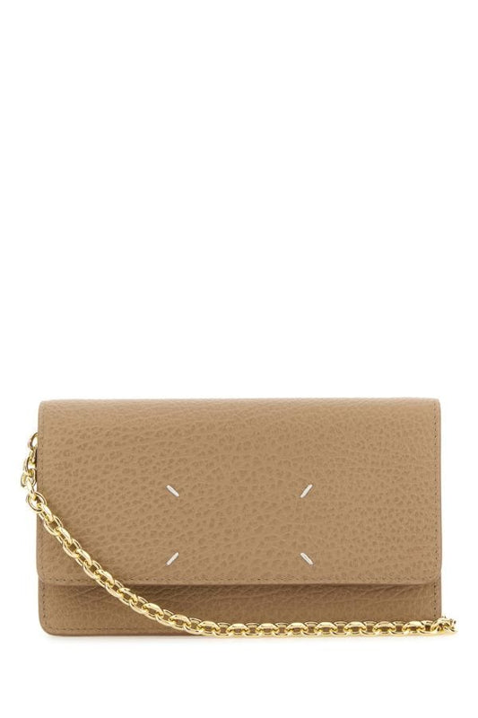 MAISON MARGIELA | Antiqued pink leather clutch