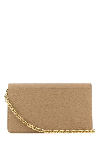 MAISON MARGIELA | Antiqued pink leather clutch