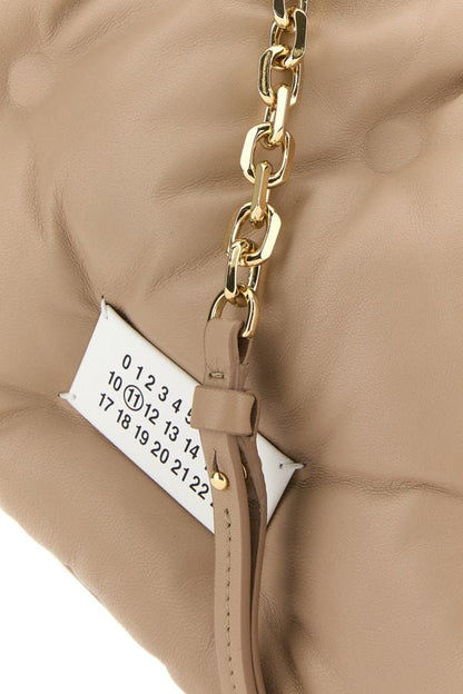MAISON MARGIELA | Antiqued pink nappa leather medium Glam Slam shoulder bag