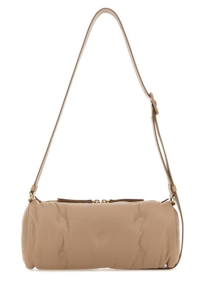 MAISON MARGIELA | Antiqued pink nappa leather Glam Slam crossbody bag