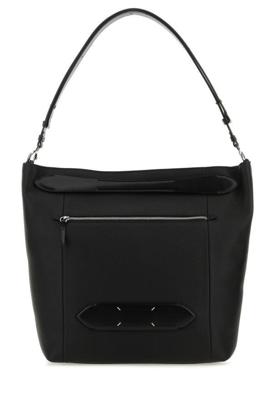 MAISON MARGIELA | Black leather Soft 5AC shopping bag