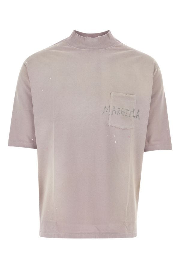 MAISON MARGIELA | Antiqued pink cotton t-shirt