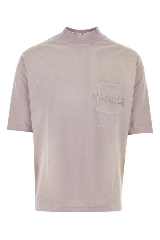 MAISON MARGIELA | Antiqued pink cotton t-shirt