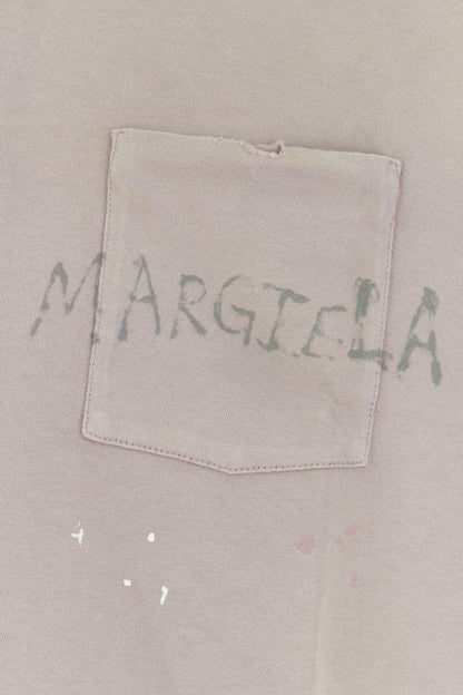 MAISON MARGIELA | Antiqued pink cotton t-shirt