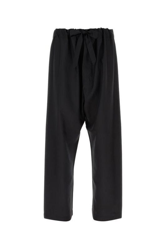 MAISON MARGIELA | Black silk pyjamas pant