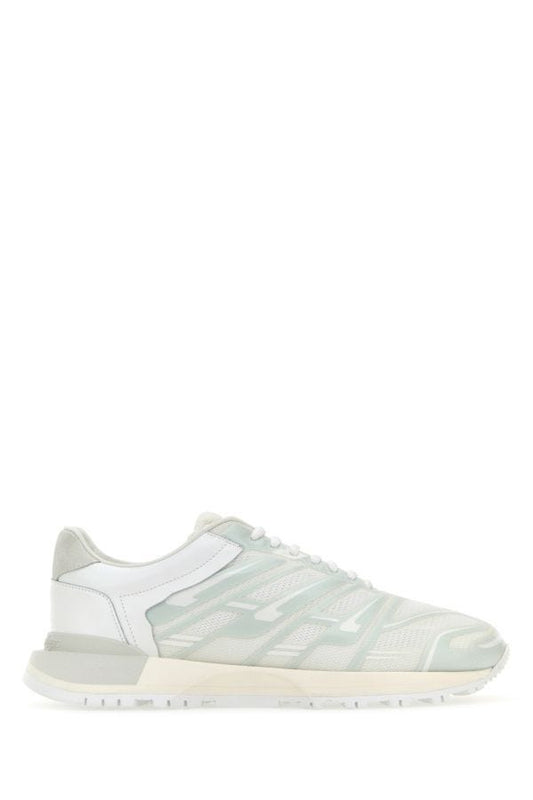 MAISON MARGIELA | White mesh and rubber 50-50 sneakers