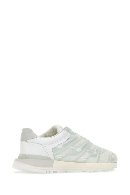 MAISON MARGIELA | White mesh and rubber 50-50 sneakers