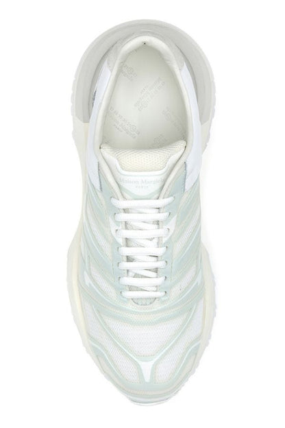 MAISON MARGIELA | White mesh and rubber 50-50 sneakers