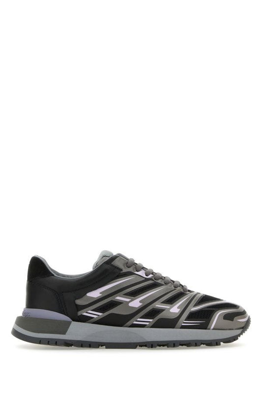 MAISON MARGIELA | Multicolor mesh and rubber 50-50 sneakers