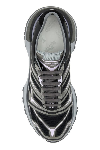 MAISON MARGIELA | Multicolor mesh and rubber 50-50 sneakers