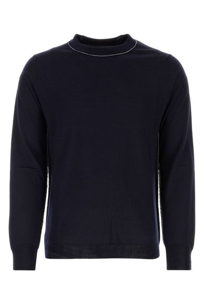 MAISON MARGIELA | Midnight blue wool blend sweater