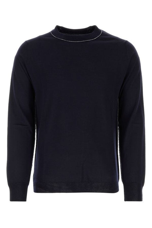 MAISON MARGIELA | Midnight blue wool blend sweater
