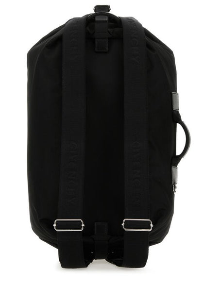 GIVENCHY | Black fabric G-Zip backpack