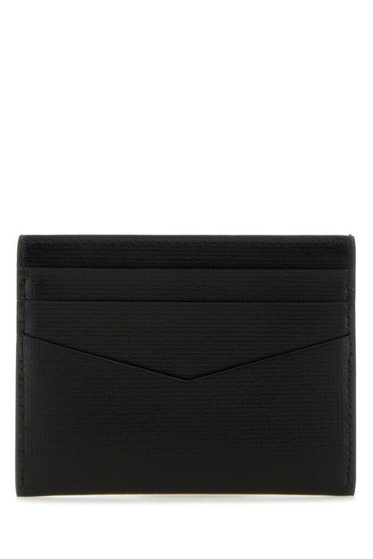 GIVENCHY | Black leather card holder