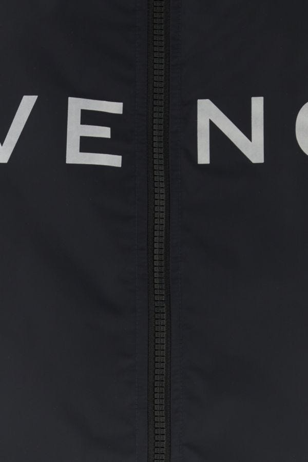 GIVENCHY | Midnight blue polyester windbreaker