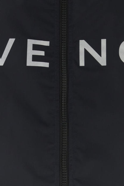 GIVENCHY | Midnight blue polyester windbreaker