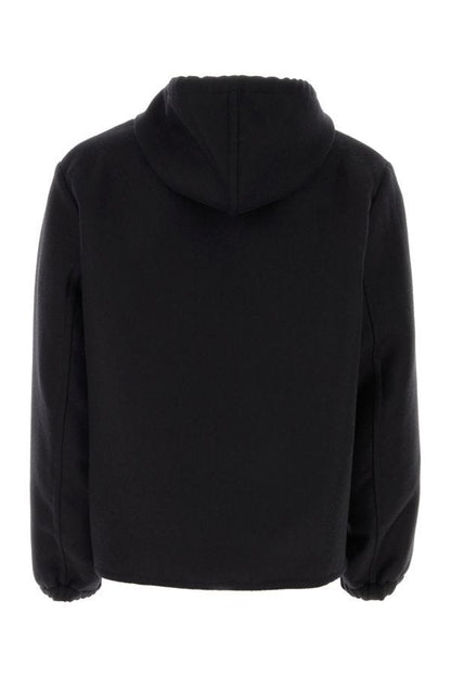 GIVENCHY | Black wool blend sweatshirt