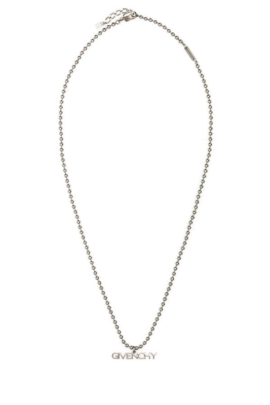 GIVENCHY | Silver metal necklace