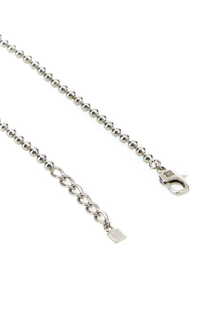 GIVENCHY | Silver metal necklace