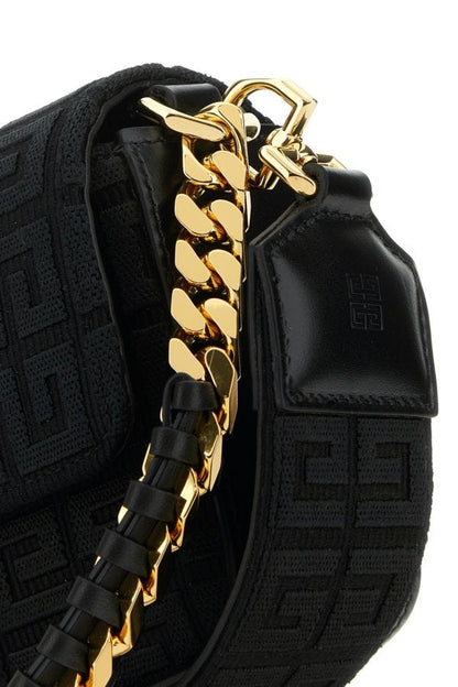 GIVENCHY | Embroidered canvas 4G handbag