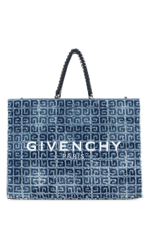 GIVENCHY | Two-tone denim medium G-Tote handbag