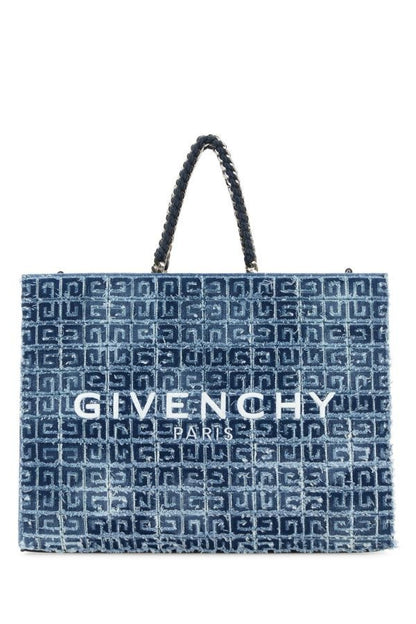 GIVENCHY | Two-tone denim medium G-Tote handbag